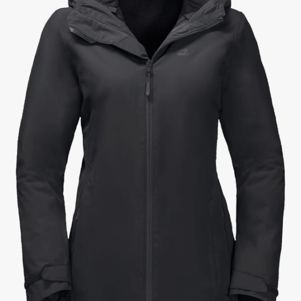 This jacket is Jack Wolfskin Women’s Norrland Waterproof 3-in-1.